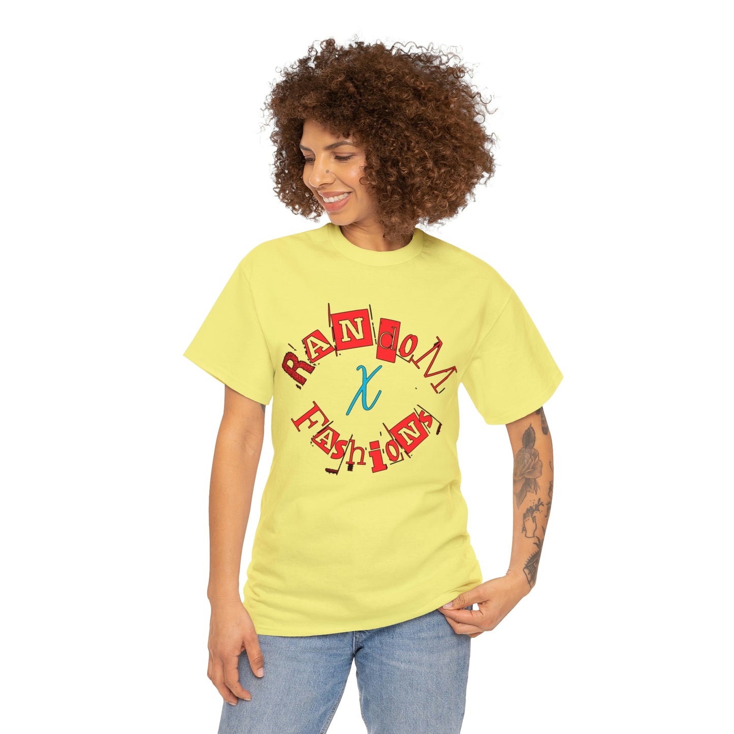 RandomxFashions Unisex Heavy Cotton Tee