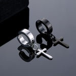 Stainless Steel Non-Piercing Magnetic Stud Earrings Unisex