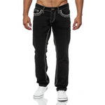 Men's Denim Straight Pants